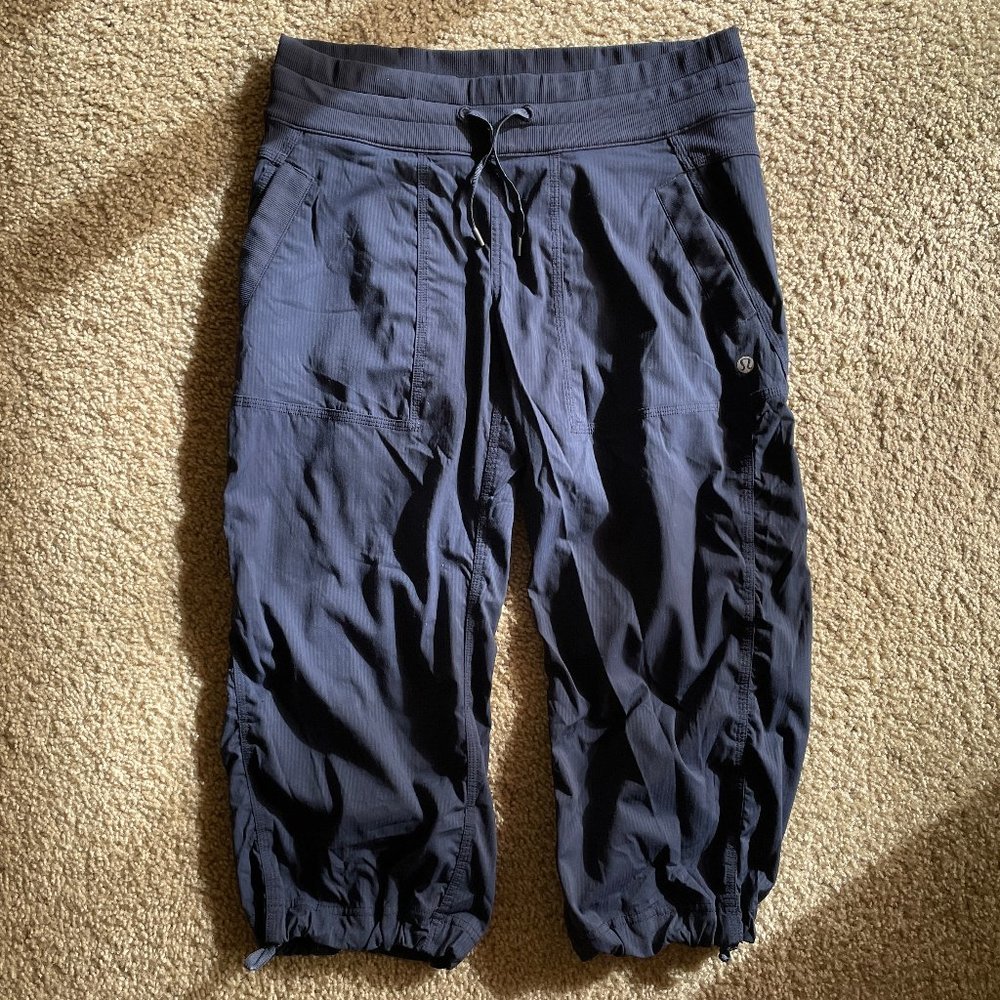 LULU LEMON STUDIO CROP WORKOUT PANT